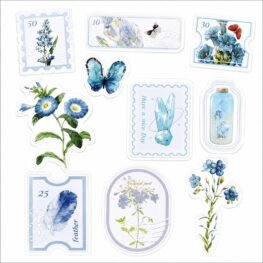 BGM matrica garden post office blue 002 uj