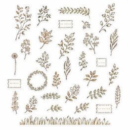 Decor matrica vintage barna 001 uj
