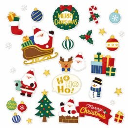 HOHOHO karacsonyi matrica 001 uj