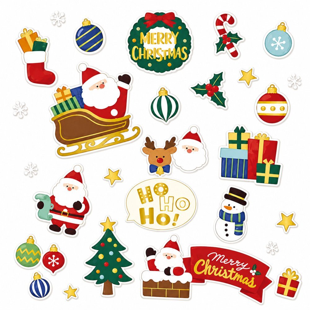 HOHOHO karacsonyi matrica 001 uj