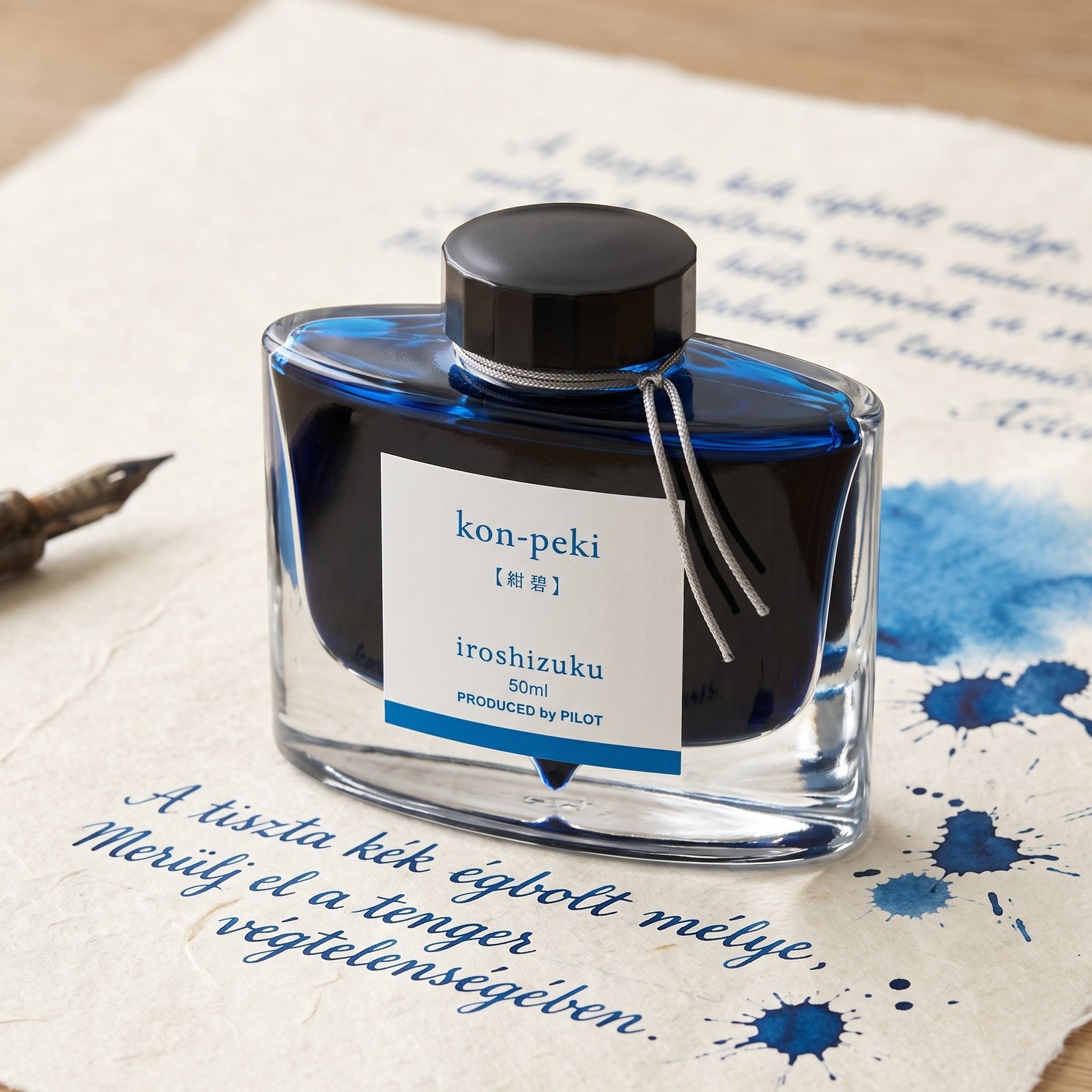 pilot iroshizuku tinta 50ml kon peki 001 ADS