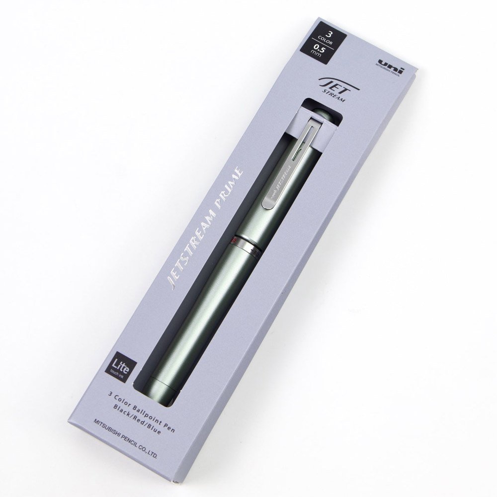 Uni Jetstream Prime 3 seladon green 004